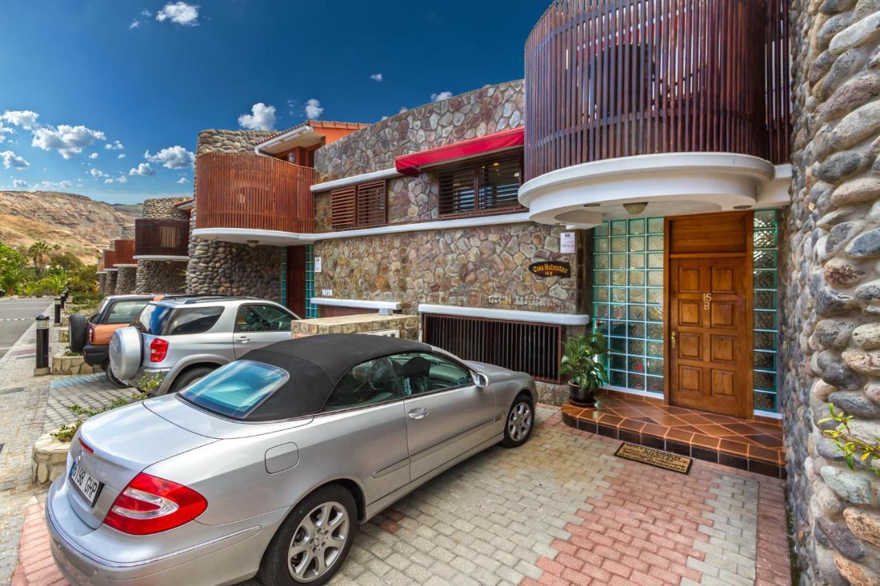 Casa Holmston, Duplex Villa With Hot Tub In Anfi Tauro Topaz Моган Екстер'єр фото